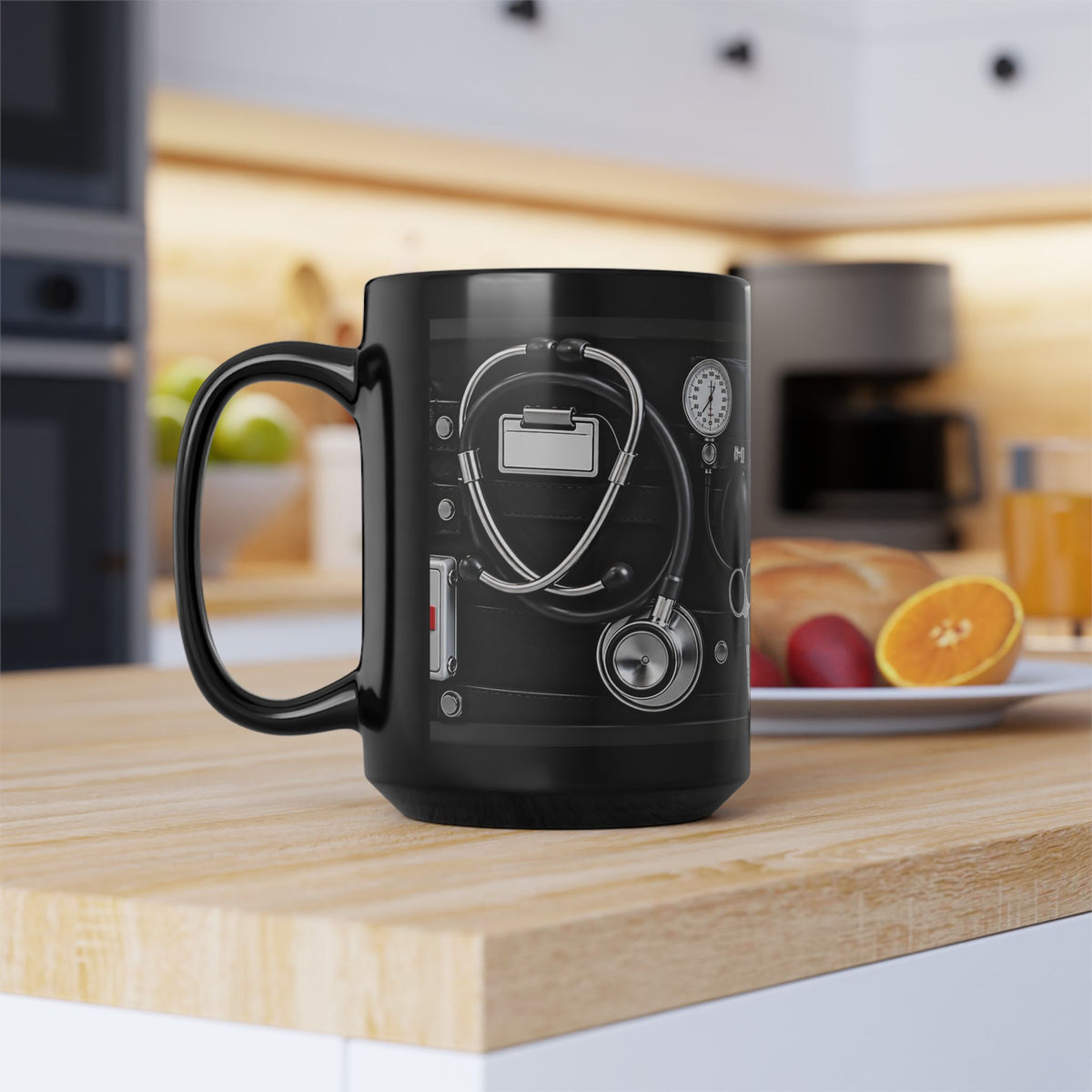 Medical Professional Black Mug