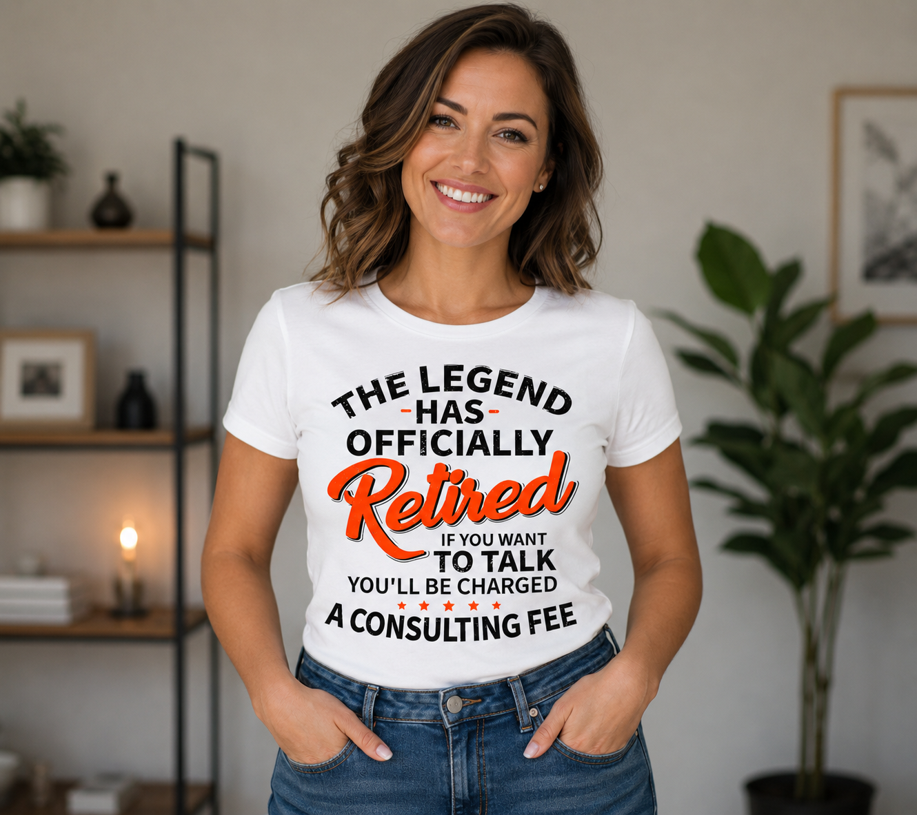 The Legend Has Officially Retired Unisex T-Shirt for Men and Women