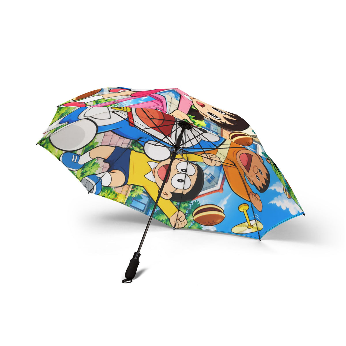 Anime Character Print Foldable Umbrella