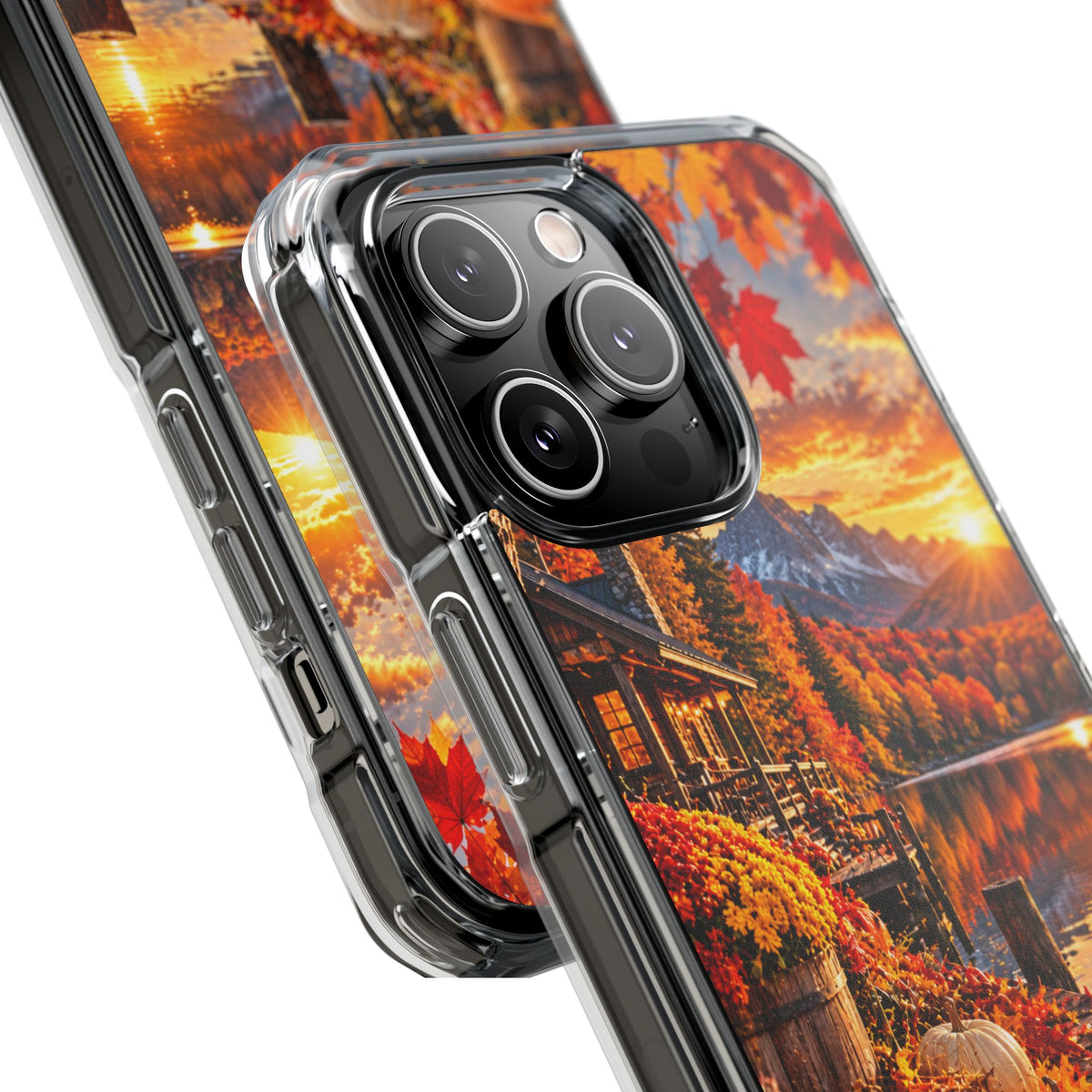 Golden Autumn Paradise | Cinematic Fall Landscape MagSafe® Impact Case for iPhone 14, 15, 16 & 17