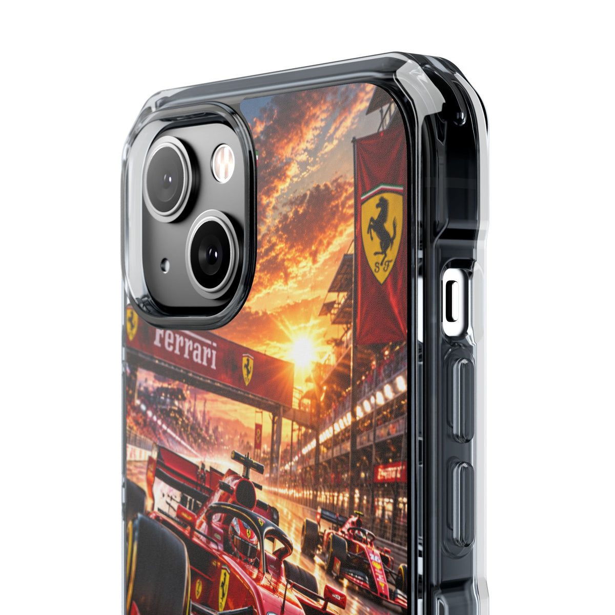 Ferrari F1 Racing Thunder | Cinematic Formula Racing MagSafe® Impact Case for iPhone 14, 15, 16 & 17