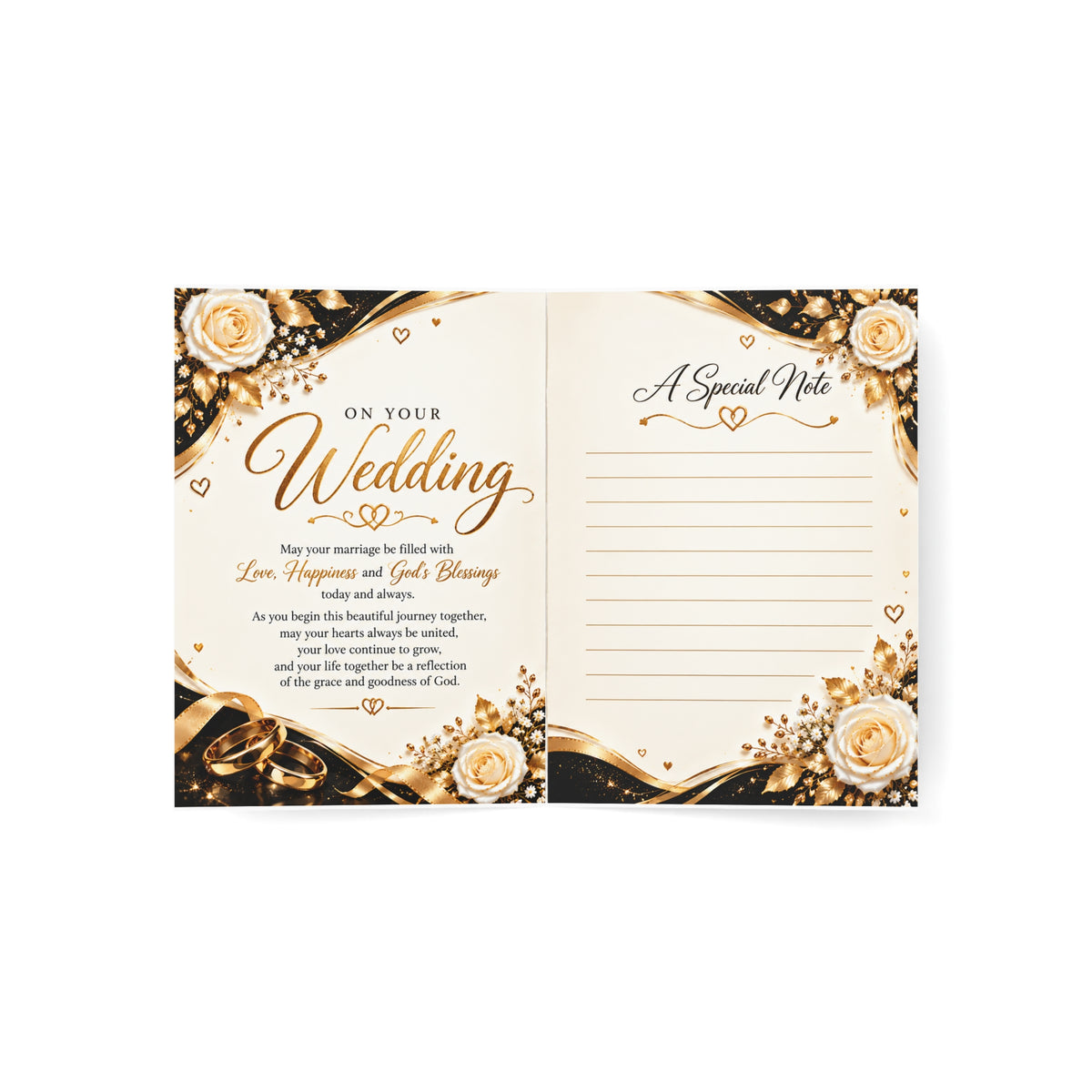Congratulations on Your Wedding Greeting Card