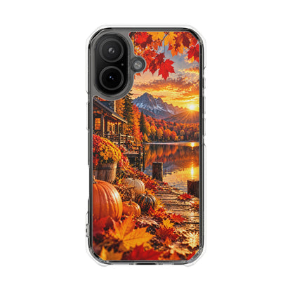 Golden Autumn Paradise | Cinematic Fall Landscape MagSafe® Impact Case for iPhone 14, 15, 16 & 17