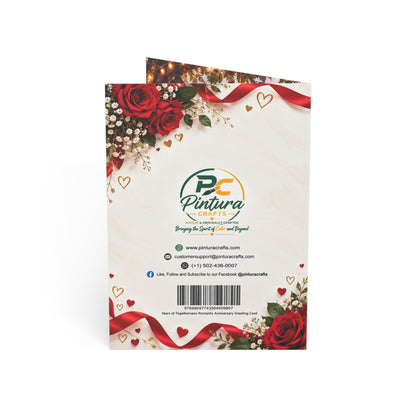 Years of Togetherness Romantic Anniversary Greeting Card