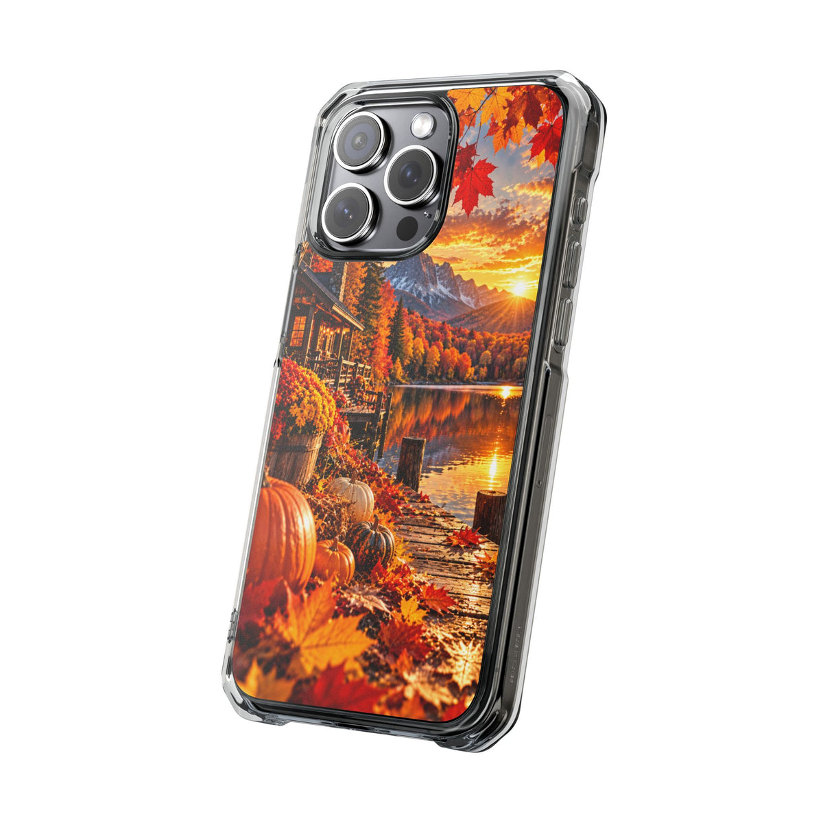 Golden Autumn Paradise | Cinematic Fall Landscape MagSafe® Impact Case for iPhone 14, 15, 16 & 17