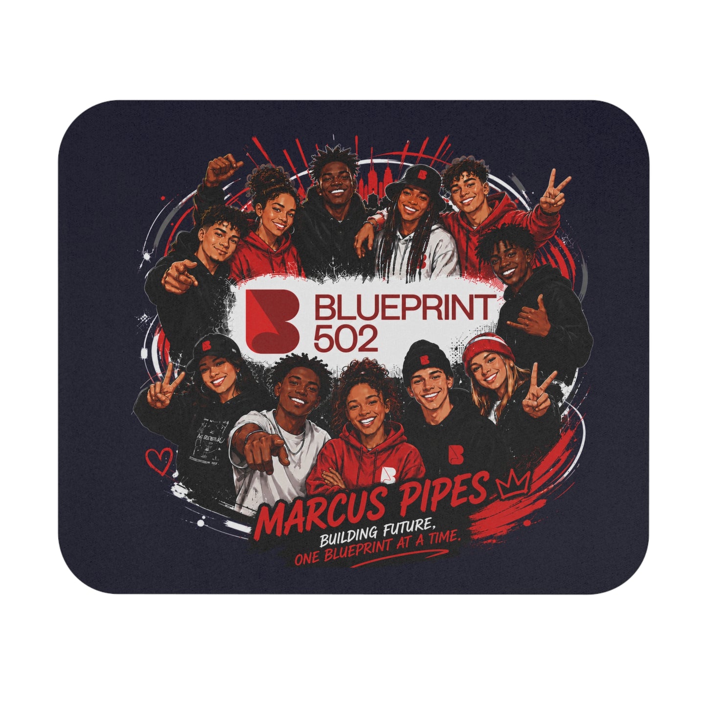 Marcus Pipes Mouse Pad (Rectangle)