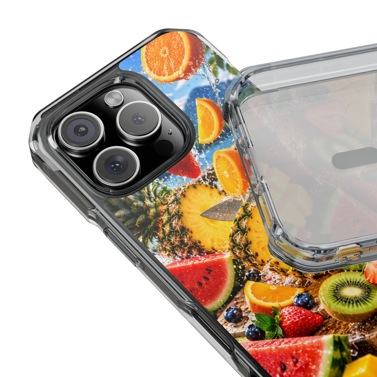 Tropical Fruit Splash | Cinematic Fresh Fruit MagSafe® Impact Case for iPhone 14, 15, 16 & 17