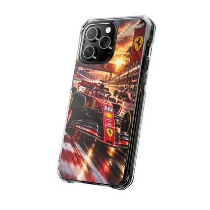 Ferrari F1 Racing Thunder | Cinematic Formula Racing MagSafe® Impact Case for iPhone 14, 15, 16 & 17