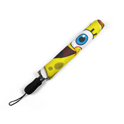 SpongeBob SquarePants Foldable Umbrella — Cartoon Kids Rain Parasol