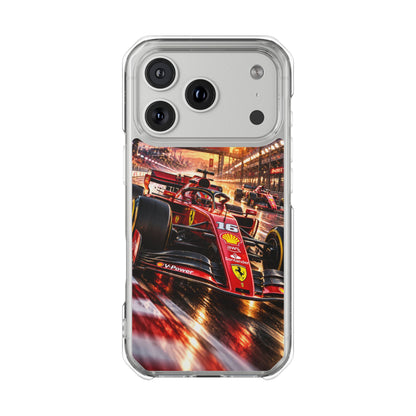 Ferrari F1 Racing Thunder | Cinematic Formula Racing MagSafe® Impact Case for iPhone 14, 15, 16 & 17