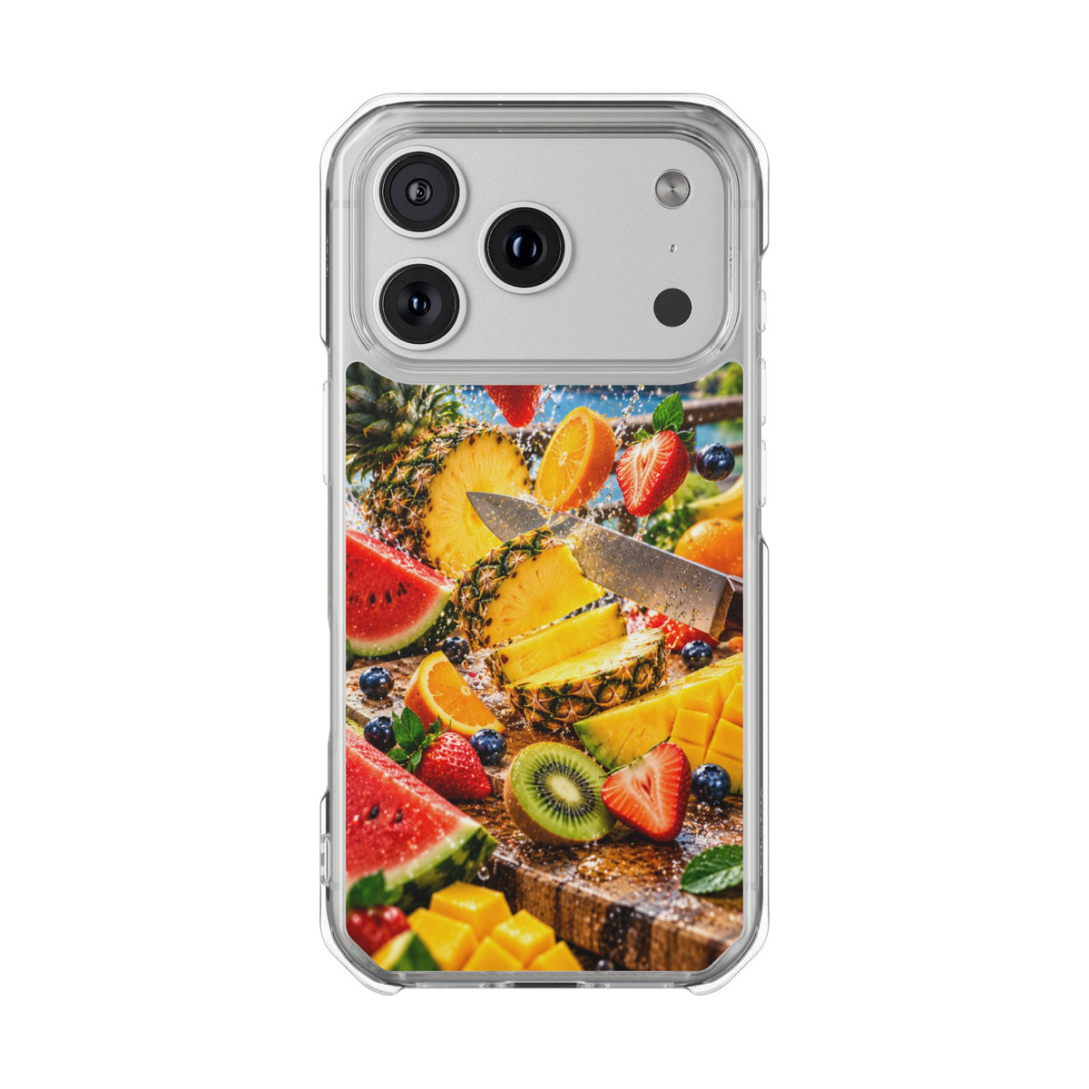 Tropical Fruit Splash | Cinematic Fresh Fruit MagSafe® Impact Case for iPhone 14, 15, 16 & 17