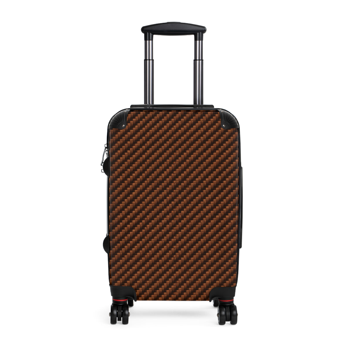 Carbon Fiber Pattern Rolling Suitcase