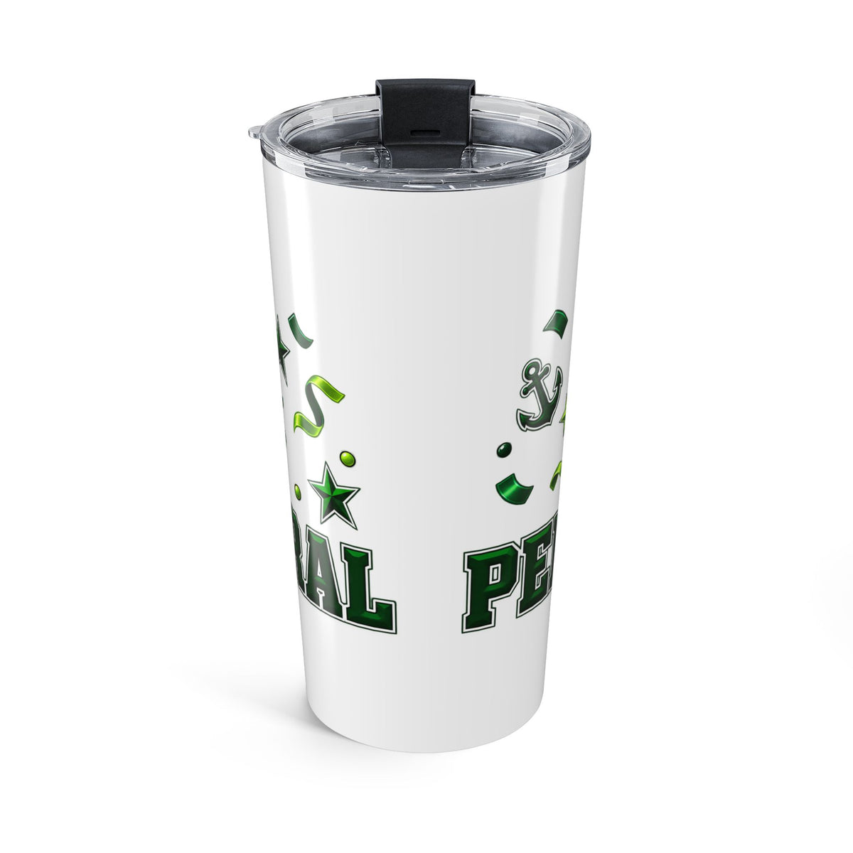 Perry Central 20oz Anchor Patriot Tumbler - Green Stars Military-Inspired Travel Cup