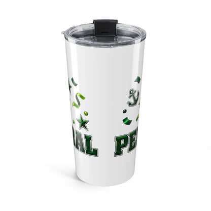 Perry Central 20oz Anchor Patriot Tumbler - Green Stars Military-Inspired Travel Cup