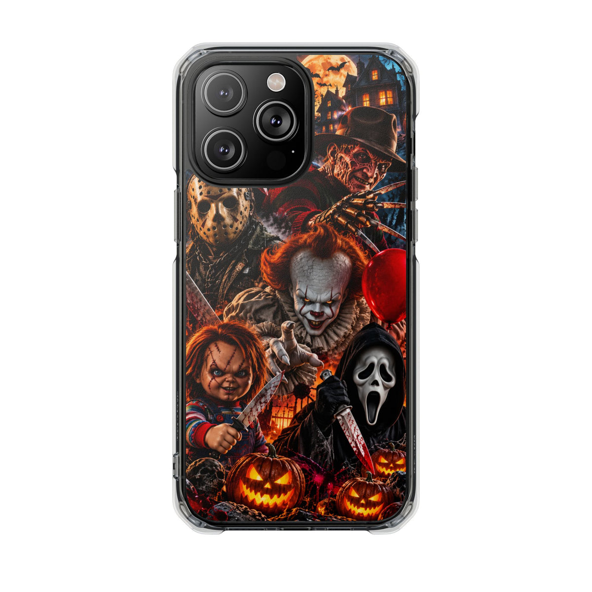 Night of Horror | Classic Slasher Halloween MagSafe® Impact Case for iPhone 14, 15, 16 & 17