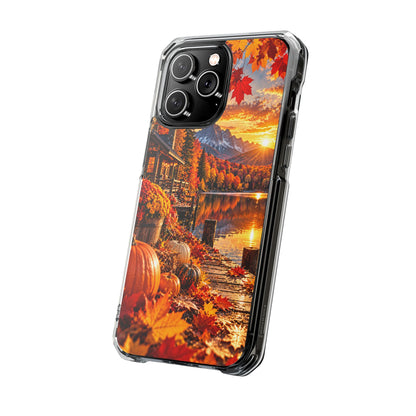 Golden Autumn Paradise | Cinematic Fall Landscape MagSafe® Impact Case for iPhone 14, 15, 16 & 17