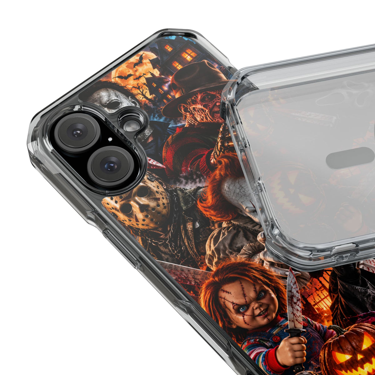 Night of Horror | Classic Slasher Halloween MagSafe® Impact Case for iPhone 14, 15, 16 & 17