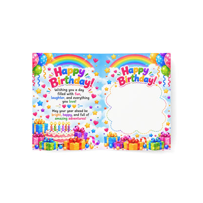 Happy Birthday Animal Friends Greeting Card