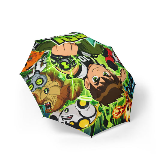 Ben 10 Character Collage Foldable Umbrella