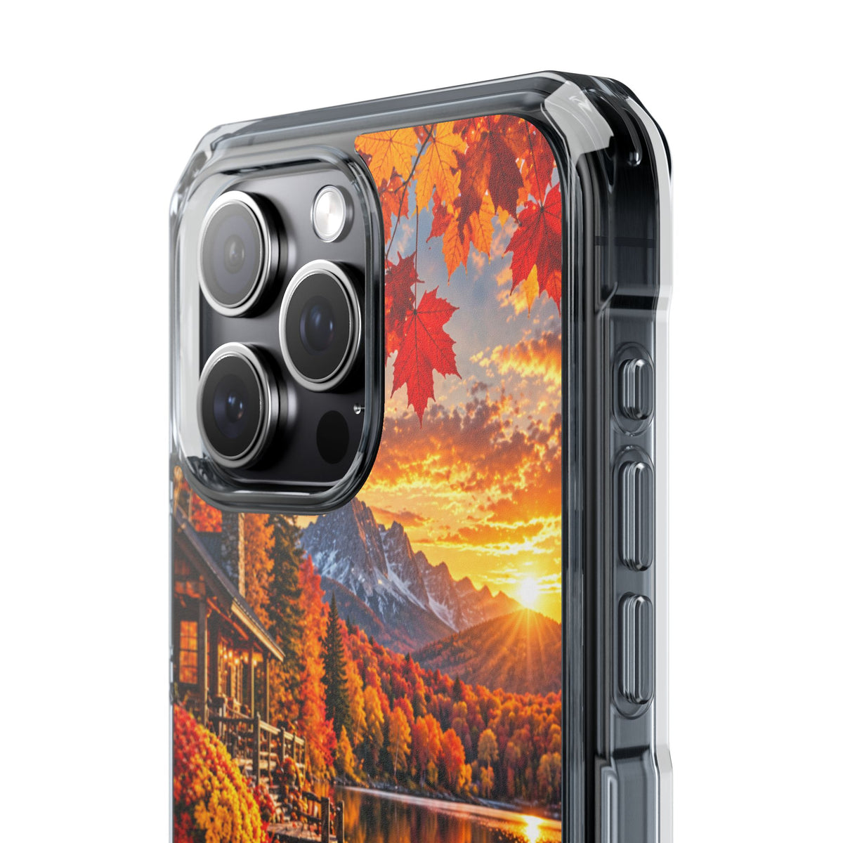 Golden Autumn Paradise | Cinematic Fall Landscape MagSafe® Impact Case for iPhone 14, 15, 16 & 17