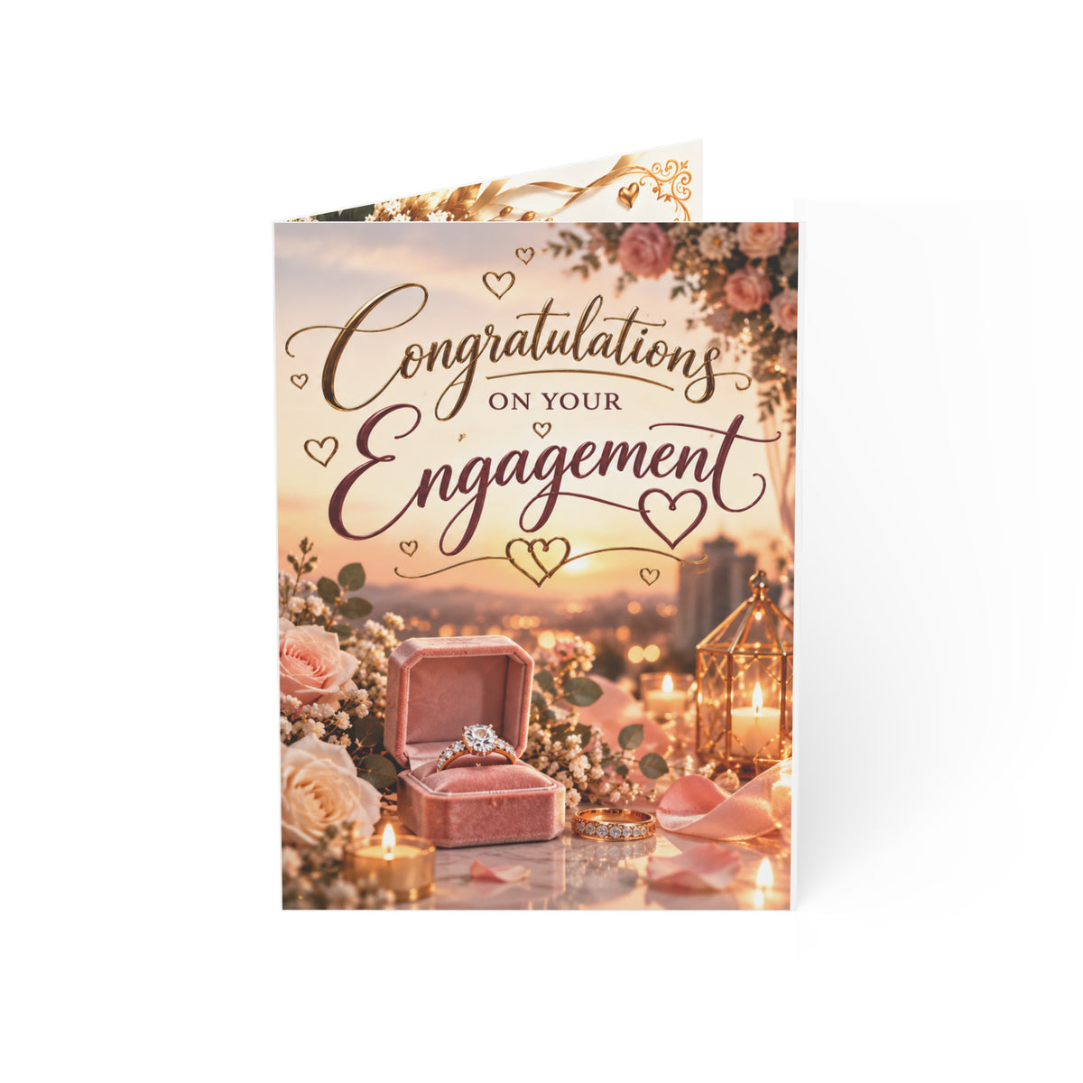 Congratulations on Your Engagement Greeting Card