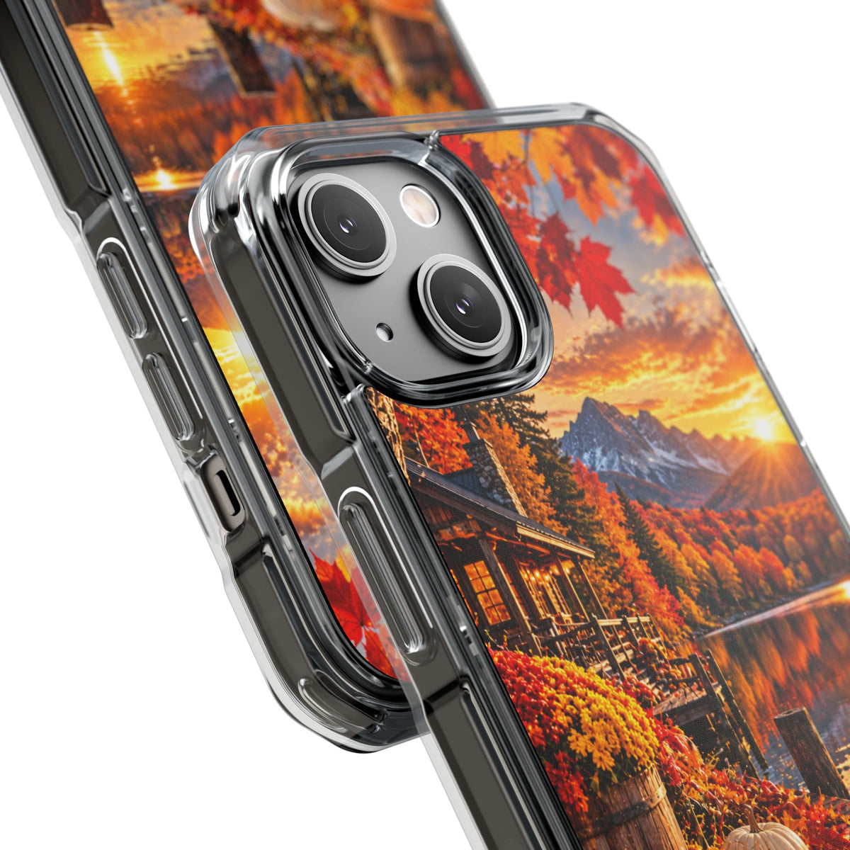 Golden Autumn Paradise | Cinematic Fall Landscape MagSafe® Impact Case for iPhone 14, 15, 16 & 17