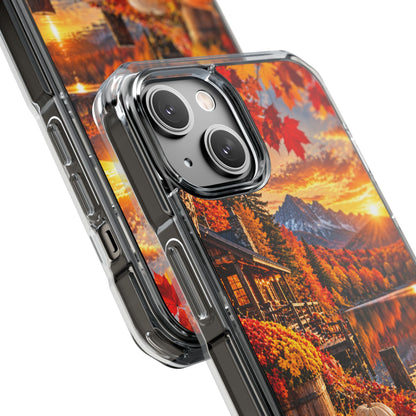 Golden Autumn Paradise | Cinematic Fall Landscape MagSafe® Impact Case for iPhone 14, 15, 16 & 17