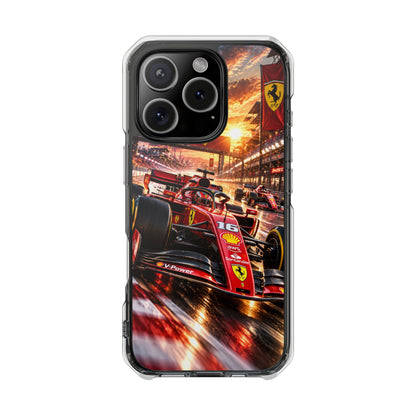 Ferrari F1 Racing Thunder | Cinematic Formula Racing MagSafe® Impact Case for iPhone 14, 15, 16 & 17