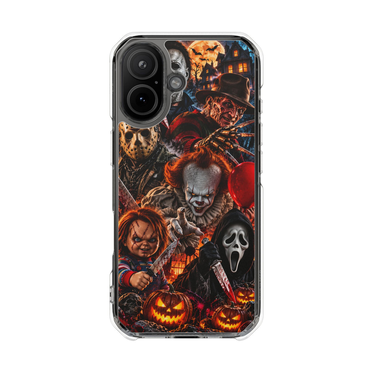 Night of Horror | Classic Slasher Halloween MagSafe® Impact Case for iPhone 14, 15, 16 & 17