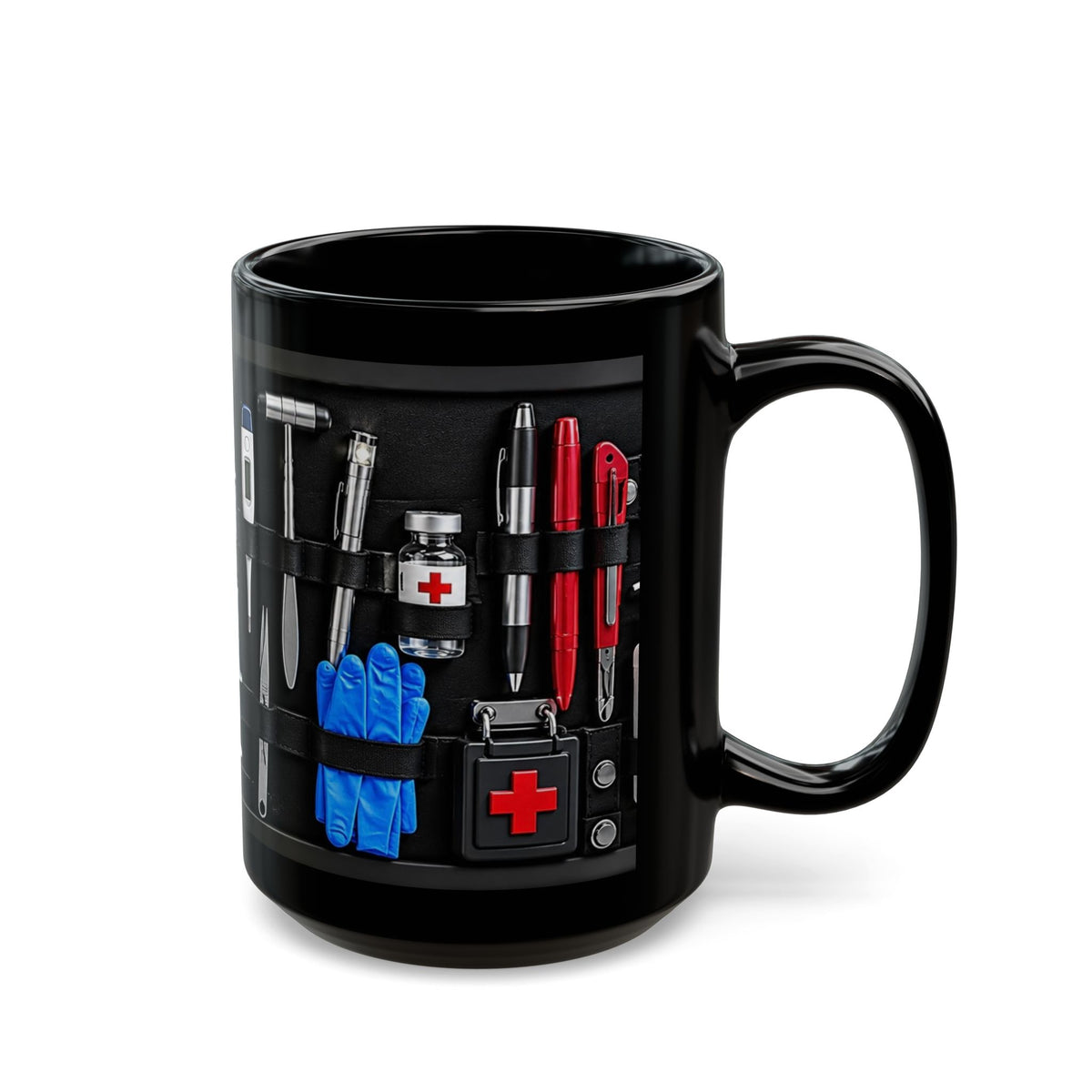 Medical Professional Black Mug