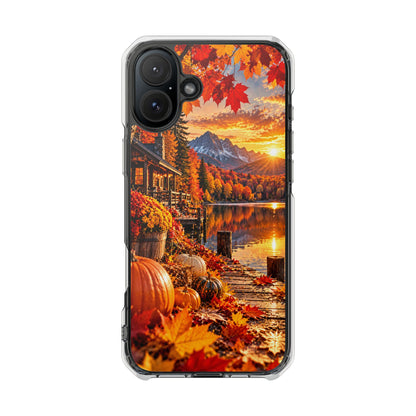 Golden Autumn Paradise | Cinematic Fall Landscape MagSafe® Impact Case for iPhone 14, 15, 16 & 17