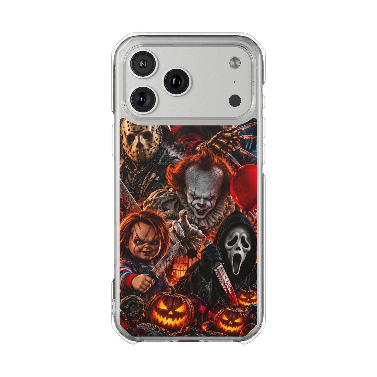 Night of Horror | Classic Slasher Halloween MagSafe® Impact Case for iPhone 14, 15, 16 & 17