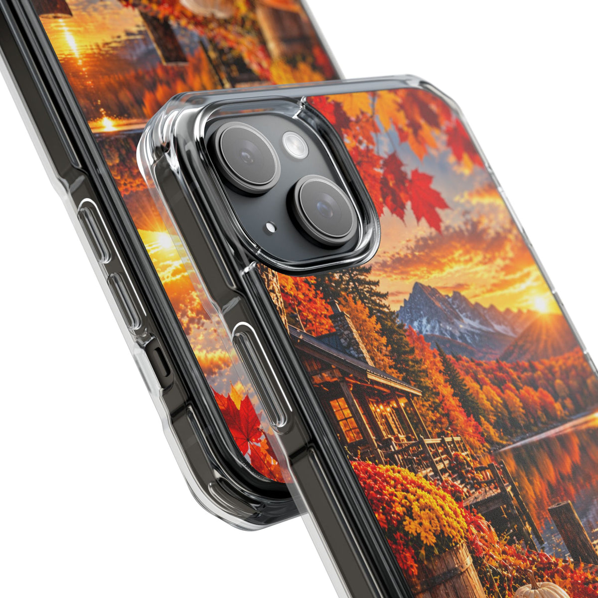 Golden Autumn Paradise | Cinematic Fall Landscape MagSafe® Impact Case for iPhone 14, 15, 16 & 17