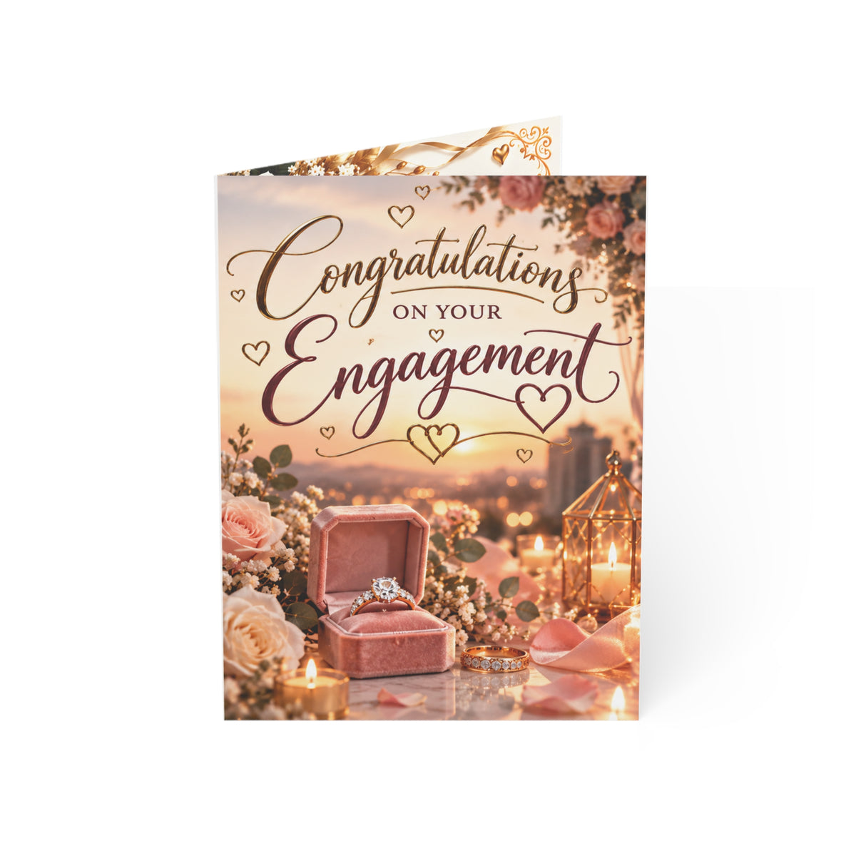 Congratulations on Your Engagement Greeting Card