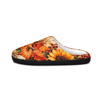 Women's Sunflower Floral Indoor Slippers