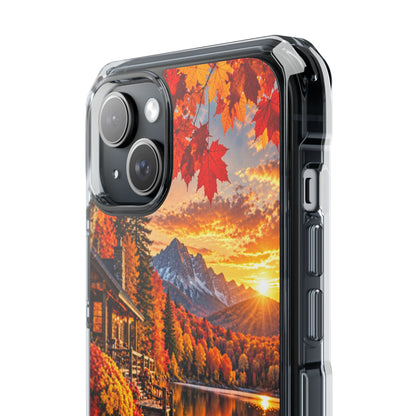 Golden Autumn Paradise | Cinematic Fall Landscape MagSafe® Impact Case for iPhone 14, 15, 16 & 17