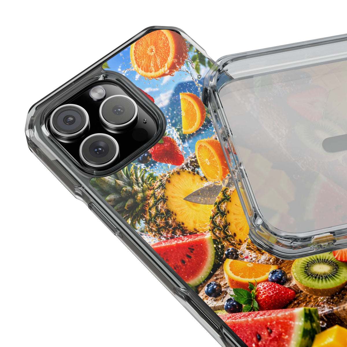 Tropical Fruit Splash | Cinematic Fresh Fruit MagSafe® Impact Case for iPhone 14, 15, 16 & 17