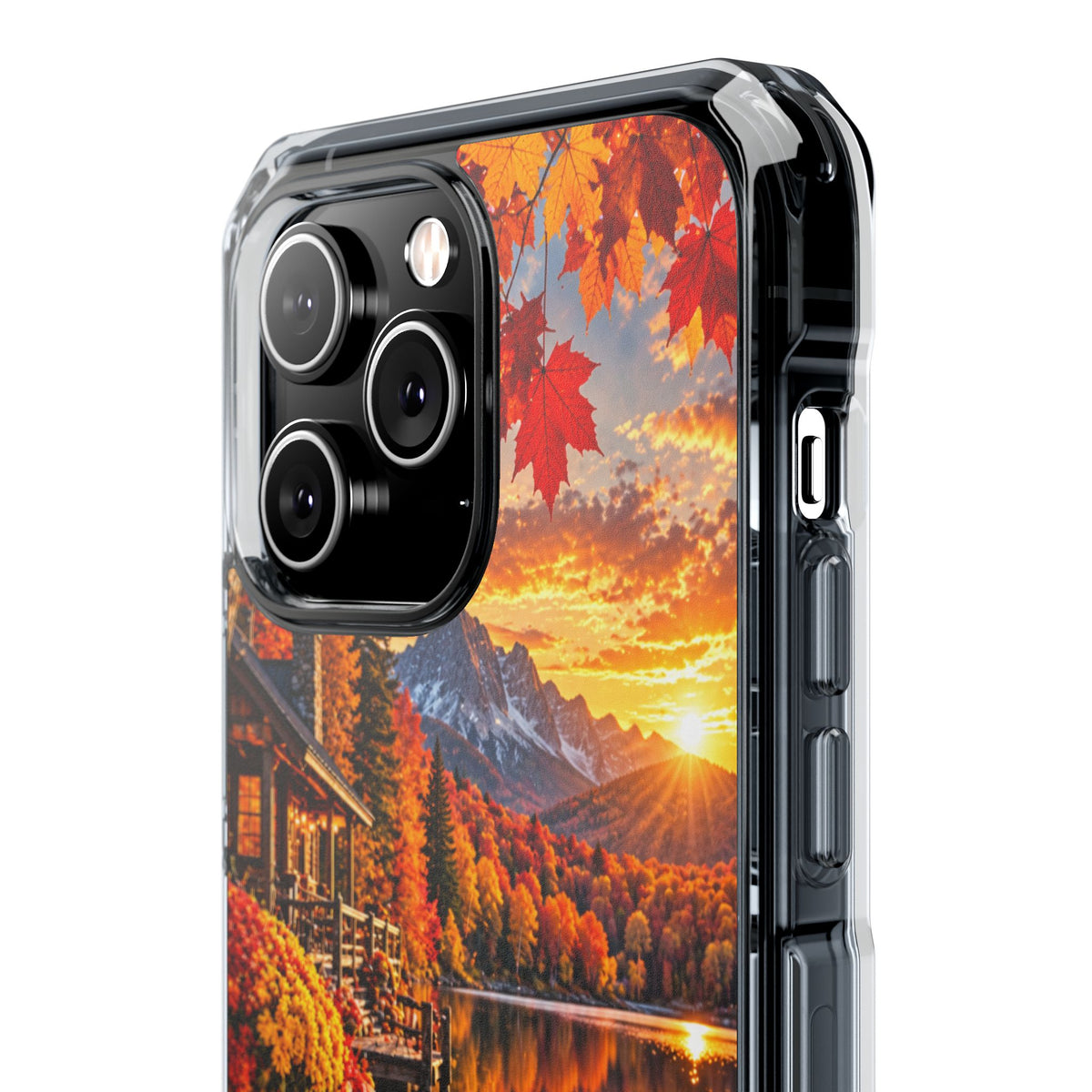 Golden Autumn Paradise | Cinematic Fall Landscape MagSafe® Impact Case for iPhone 14, 15, 16 & 17