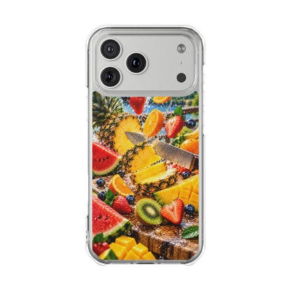 Tropical Fruit Splash | Cinematic Fresh Fruit MagSafe® Impact Case for iPhone 14, 15, 16 & 17