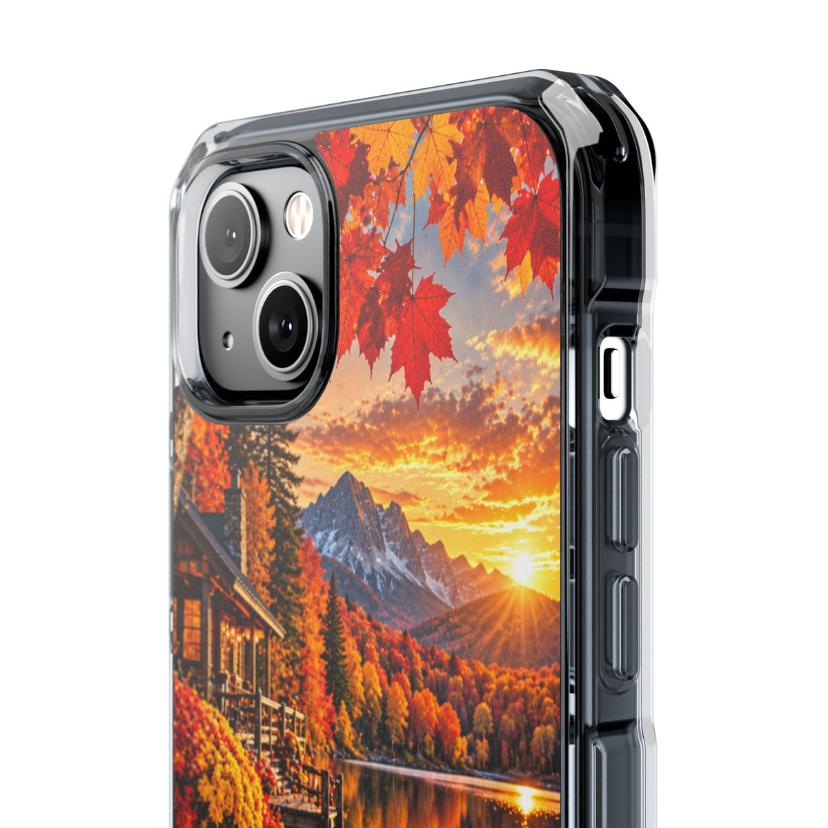 Golden Autumn Paradise | Cinematic Fall Landscape MagSafe® Impact Case for iPhone 14, 15, 16 & 17