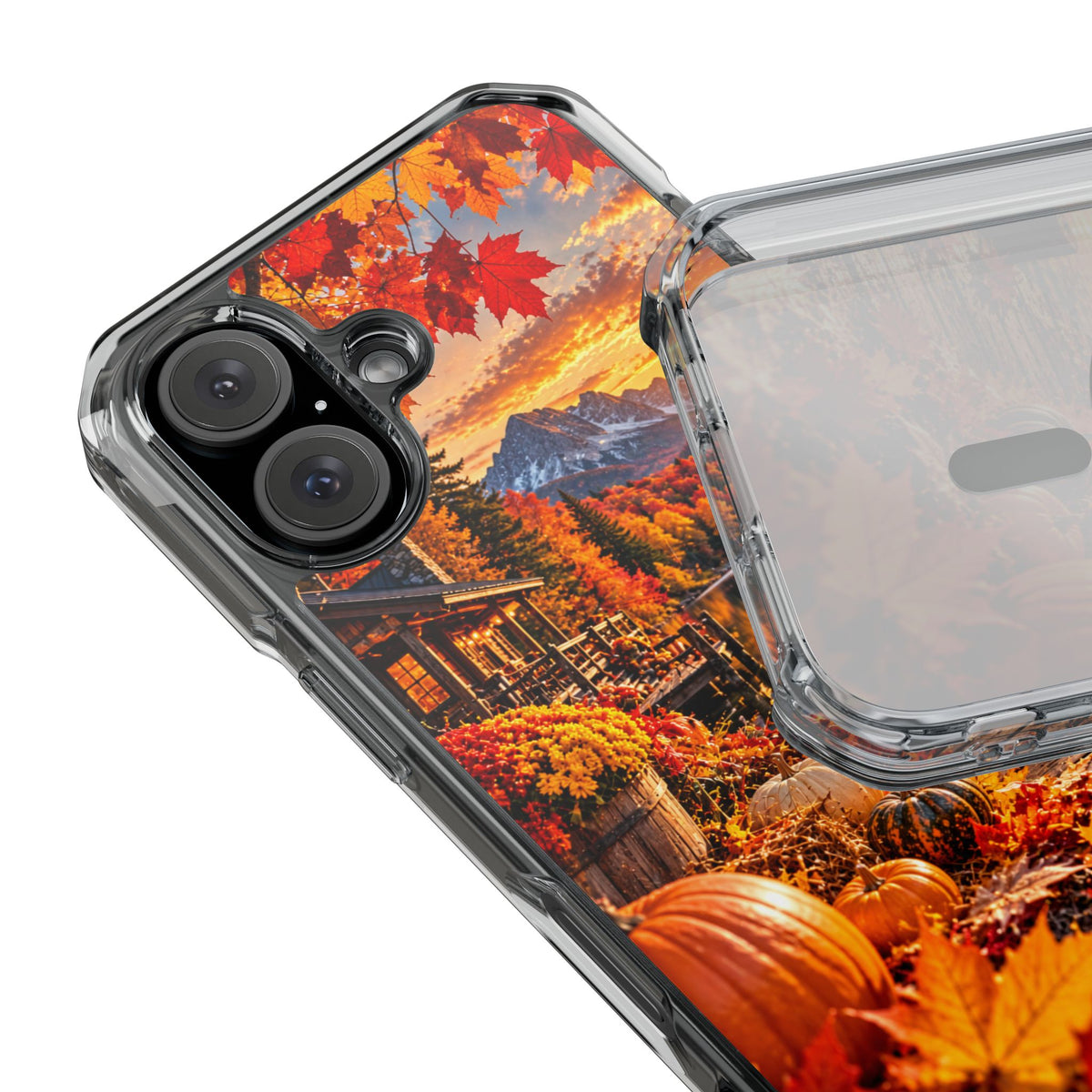 Golden Autumn Paradise | Cinematic Fall Landscape MagSafe® Impact Case for iPhone 14, 15, 16 & 17