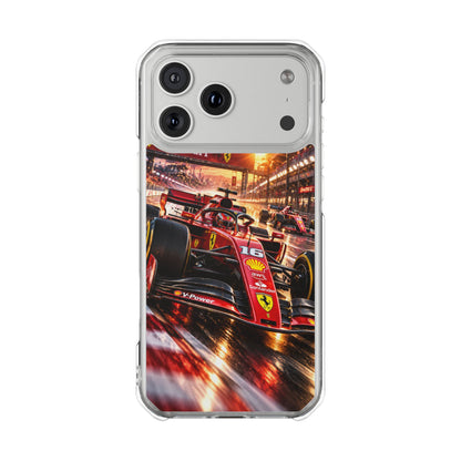 Ferrari F1 Racing Thunder | Cinematic Formula Racing MagSafe® Impact Case for iPhone 14, 15, 16 & 17