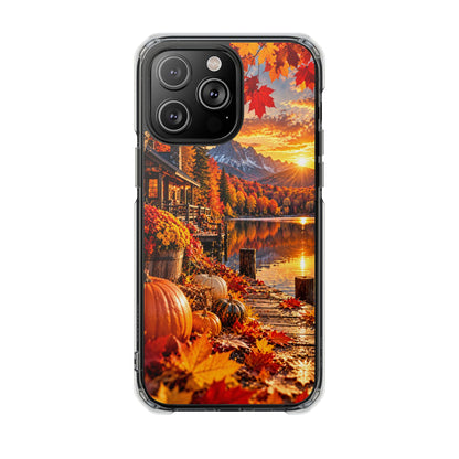 Golden Autumn Paradise | Cinematic Fall Landscape MagSafe® Impact Case for iPhone 14, 15, 16 & 17