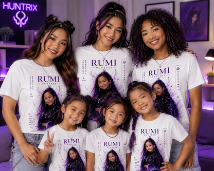 Rumi Huntrix Purple Warrior Graphic Tee