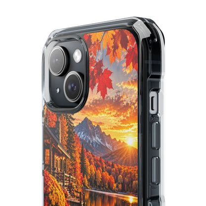 Golden Autumn Paradise | Cinematic Fall Landscape MagSafe® Impact Case for iPhone 14, 15, 16 & 17