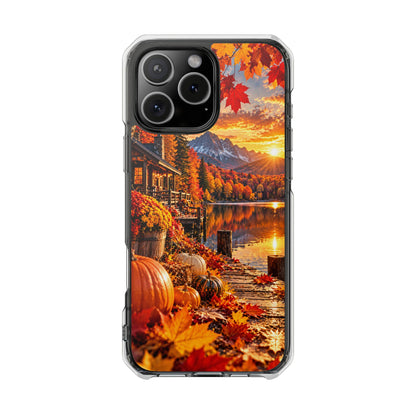 Golden Autumn Paradise | Cinematic Fall Landscape MagSafe® Impact Case for iPhone 14, 15, 16 & 17