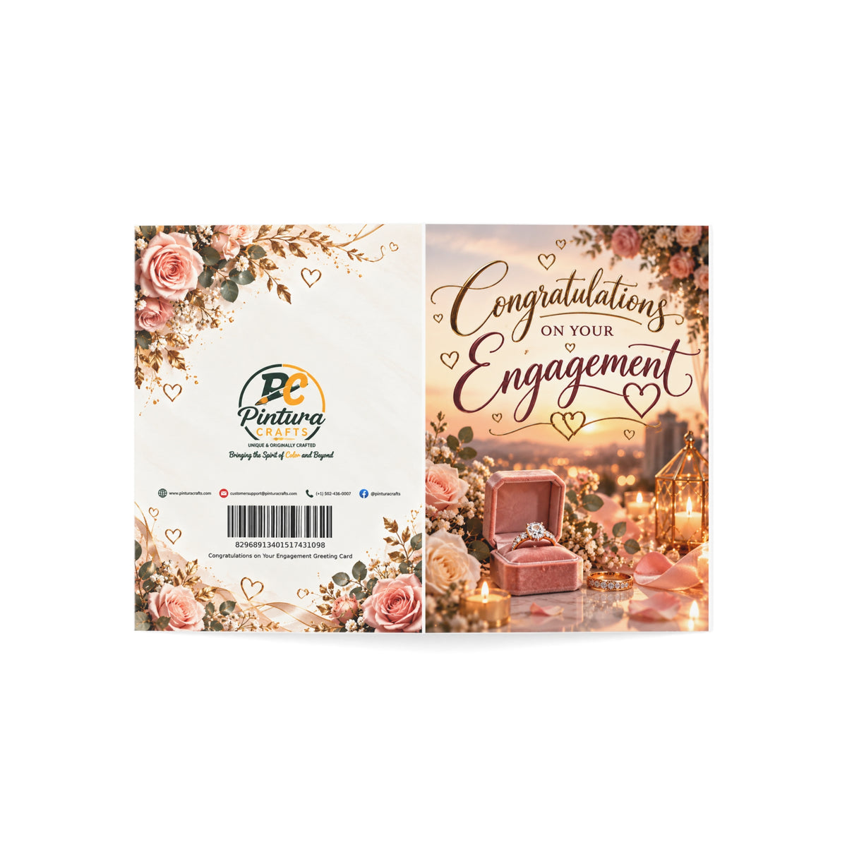 Congratulations on Your Engagement Greeting Card
