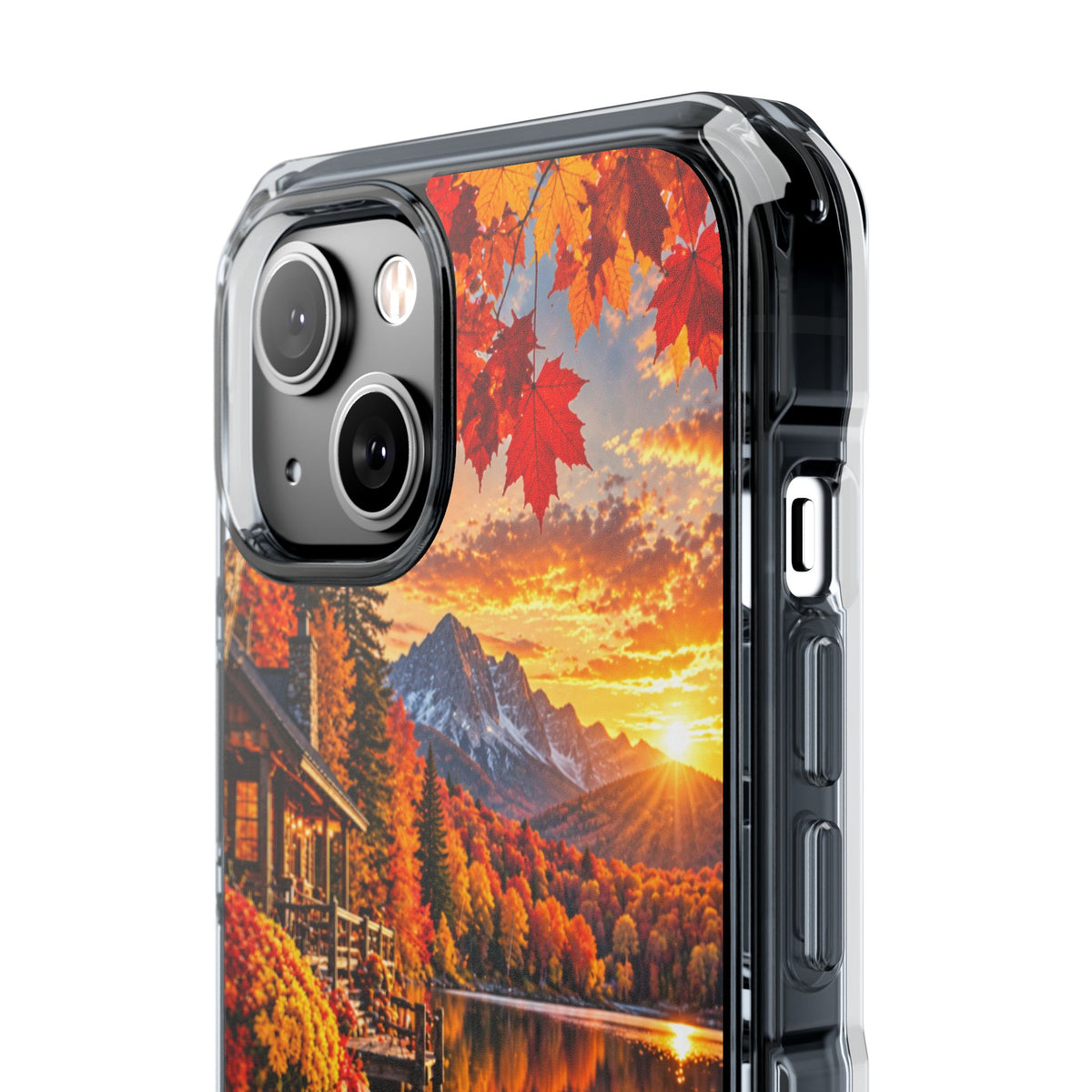 Golden Autumn Paradise | Cinematic Fall Landscape MagSafe® Impact Case for iPhone 14, 15, 16 & 17