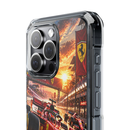Ferrari F1 Racing Thunder | Cinematic Formula Racing MagSafe® Impact Case for iPhone 14, 15, 16 & 17