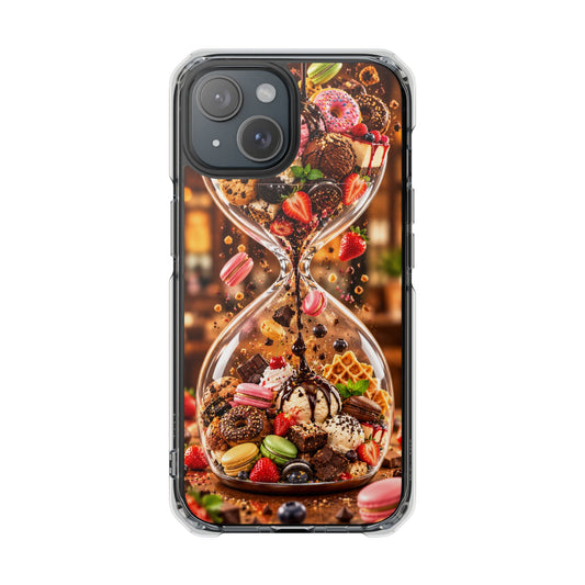 Sweet Time Dessert Paradise | Chocolate Hourglass MagSafe® Impact Case for iPhone 14, 15, 16 & 17
